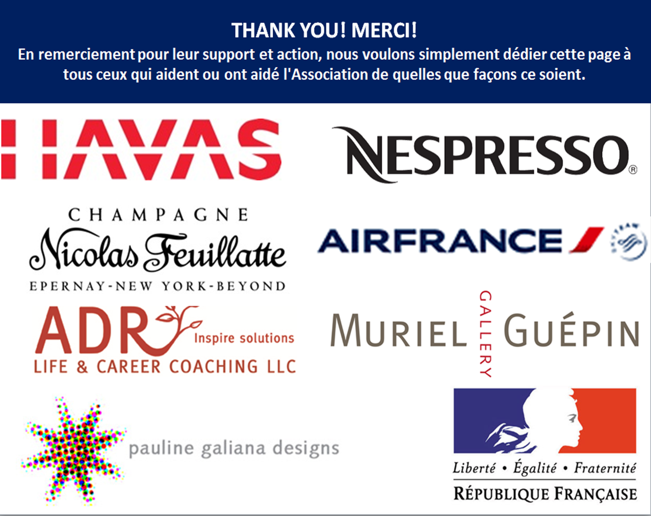 remerciement sponsor